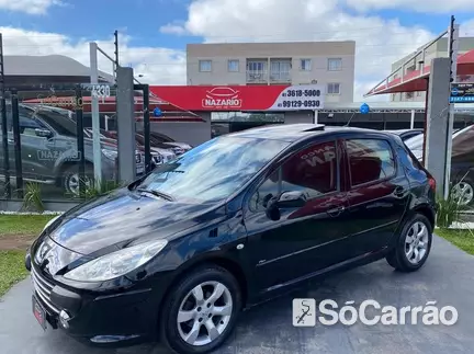 Peugeot 307 PRESENCE 1.6 16V na cor Preta em Curitiba / PR - 6762801