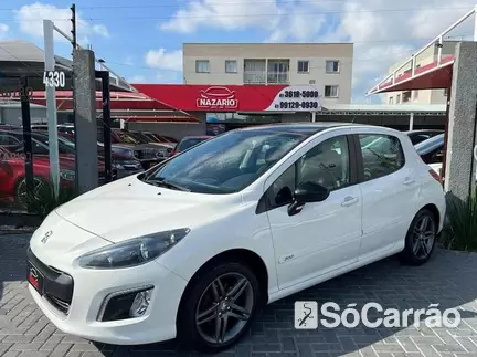 Peugeot 308 QUIKSILVER 1.6 16V na cor Branca em Curitiba / PR - 6762811