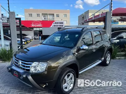 Renault DUSTER DYNAMIQUE 1.6 16V HIFLEX na cor Verde em Curitiba / PR - 6762875