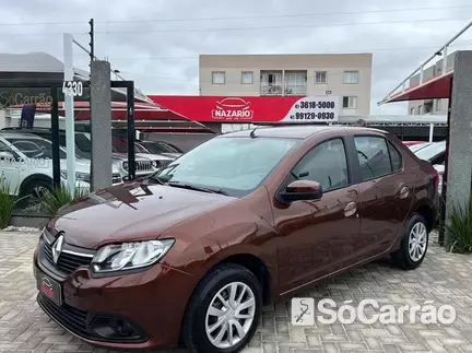 Renault LOGAN EXPRESSION 1.0 16V HIPOWER na cor Marrom em Curitiba / PR - 6763025