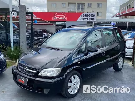 Chevrolet ZAFIRA ELEGANCE 2.0 16V na cor Preta em Curitiba / PR - 6763106