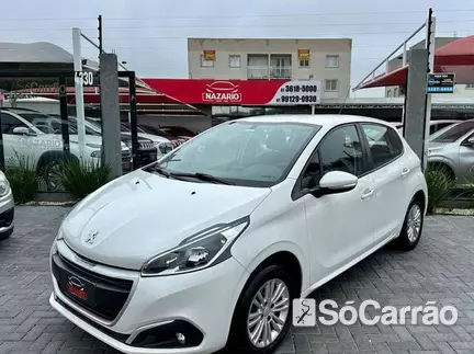 Peugeot 208 ACTIVE PACK 1.2 12V na cor Branca em Curitiba / PR - 6778038