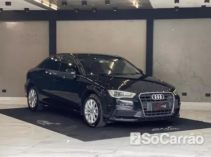 Audi A3 SEDAN ATTRACTION 1.4 16V TFSI S TRONIC na cor Preta em Curitiba / PR - 6614044