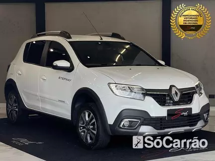 Renault STEPWAY MP1175 ICONIC 1.6 16V SCE CVT na cor Branca em Curitiba / PR - 6689950