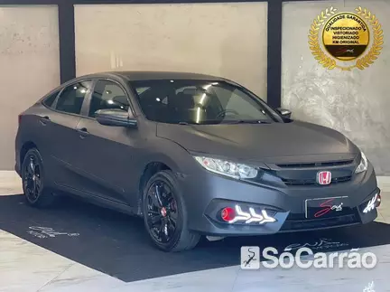 Honda CIVIC G10 SPORT 2.0 16V MT6 na cor Preta em Curitiba / PR - 6776638