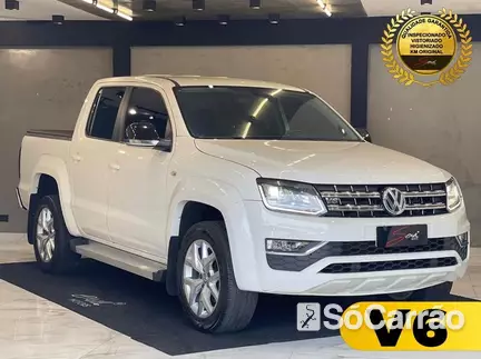 Volkswagen AMAROK CD HIGHLINE 4X4 3.0 TDI V6 258CV AT na cor Branca em Curitiba / PR - 6804914