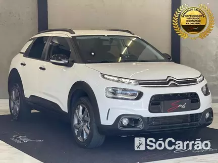 Citroen C4 CACTUS FEEL 1.6 16V AT na cor Branca em Curitiba / PR - 6822895