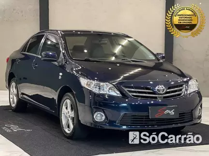 Toyota COROLLA GLI 1.8 16V CVT na cor Azul em Curitiba / PR - 6886354