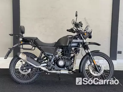 Royal Enfield HIMALAYAN 411 ROCK RED na cor Preta em Curitiba / PR - 6945956