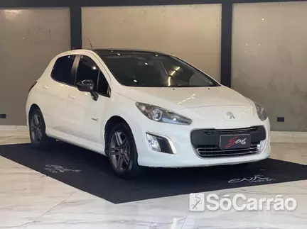 Peugeot 308 QUIKSILVER 1.6 16V na cor Branca em Curitiba / PR - 6984465