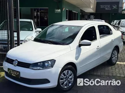 Volkswagen VOYAGE (COMPOSITION TOUCH) 1.0 12V na cor Branca em Curitiba / PR - 6763327