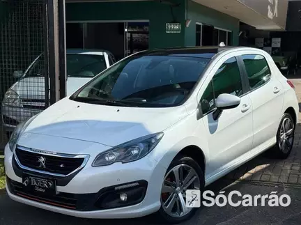 Peugeot 308 GRIFFE THP 1.6 16V TIP na cor Branca em Curitiba / PR - 6914345