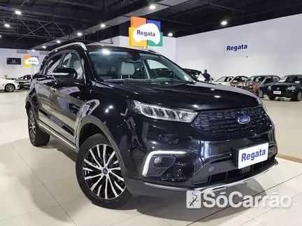 Ford TERRITORY TITANIUM 1.5 16V TB GTDI CVT na cor Preta em Itajaí / SC - 6736695