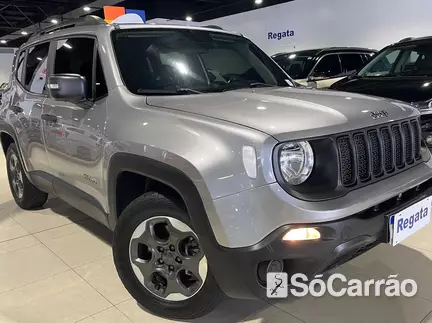 JEEP RENEGADE 1.8 16V AT6 na cor Prata em Itajaí / SC - 6775695
