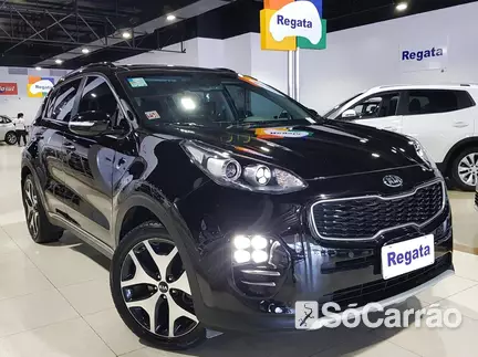 KIA SPORTAGE EX 4X2 2.0 16V AT na cor Preta em Itajaí / SC - 7009138