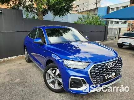 Audi Q5 2.0 PHEV PERF BLACK S TRONIC QUATTRO na cor Azul em Curitiba / PR - 6532157