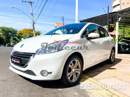 Peugeot 208 ALLURE 1.5 8V na cor Branca no Novo Hamburgo / RS - 6600623