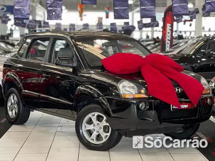 Hyundai TUCSON GLS 4X2 2.0 16V AT na cor Preta em Curitiba / PR - 6424768