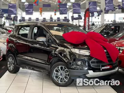 Ford ECOSPORT FREESTYLE 1.6 8V na cor Preta em Curitiba / PR - 6569304