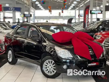 Chevrolet COBALT LTZ 1.4 8V ECONOFLEX na cor Preta em Curitiba / PR - 6759177