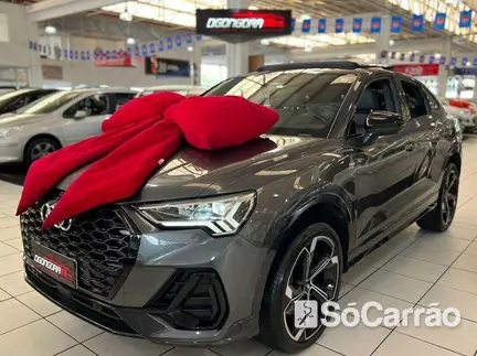 Audi Q3 SPORTBACK PERFORMANCE BLACK QUATTRO 2.0 TIPTRONIC na cor Cinza em Curitiba / PR - 6762783