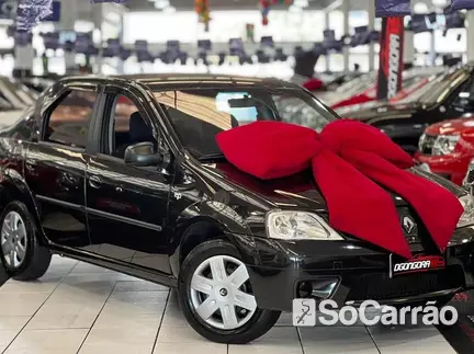 Renault LOGAN EXPRESSION 1.0 16V HIFLEX na cor Preta em Curitiba / PR - 6771827