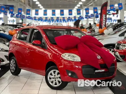Fiat PALIO ATTRACTIVE 1.4 8V EVO na cor Vermelha em Curitiba / PR - 6792362