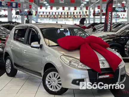 Renault SANDERO PRIVILEGE 1.6 16V AT HIFLEX na cor Prata em Curitiba / PR - 6914710