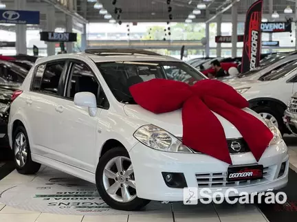 Nissan TIIDA SL 1.8 16V AT FLEX na cor Branca em Curitiba / PR - 6941042