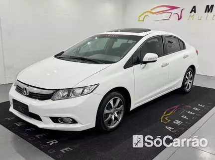 Honda CIVIC EXS 1.8 16V AT na cor Branca em Curitiba / PR - 6740051