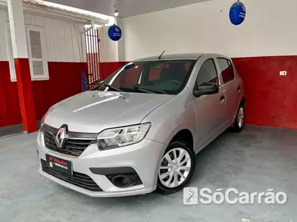 Renault SANDERO LIFE 1.0 12V SCE na cor Prata em Curitiba / PR - 6238466