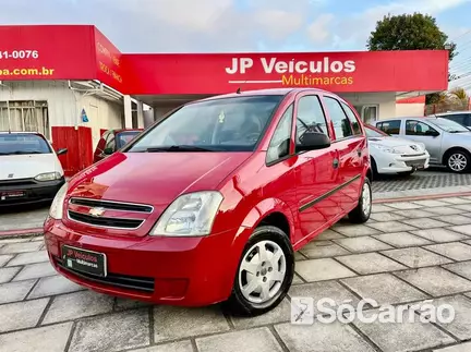 Chevrolet MERIVA EXPRESSION 1.8 8V EASYTRONIC FLEXPOWER na cor Vermelha em Curitiba / PR - 6773882