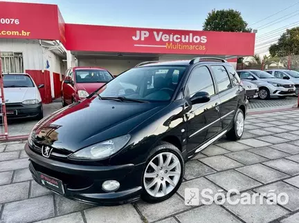 Peugeot 206 PRESENCE 1.4 8V na cor Preta em Curitiba / PR - 6790331