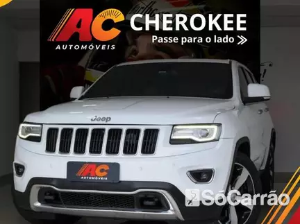 JEEP GRAND CHEROKEE LIMITED 4X4 3.0 CRD TB-IC na cor Branca em Curitiba / PR - 6216408