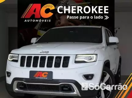 JEEP GRAND CHEROKEE LIMITED 4X4 3.0 CRD TB-IC na cor Branca em Curitiba / PR - 6785514