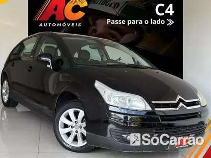 Citroen C4 EXCLUSIVE 2.0 16V na cor Preta em Curitiba / PR - 6816191