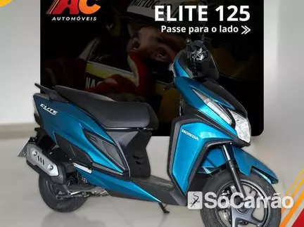 Honda ELITE 125 na cor Azul em Curitiba / PR - 6888467