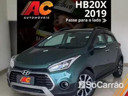Hyundai HB20X PREMIUM 1.6 16V AT6 na cor Verde em Curitiba / PR - 6919090