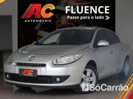 Renault FLUENCE DYNAMIQUE 2.0 16V CVT HIFLEX na cor Prata em Curitiba / PR - 6919112