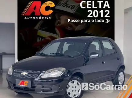 Chevrolet CELTA LT 1.0 VHC-E 8V FLEXPOWER na cor Preta em Curitiba / PR - 6973704