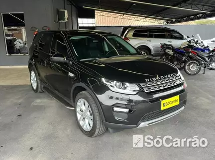 Land Rover DISCOVERY SPORT HSE NAC 2.2 TB-SD4 na cor Preta em Curitiba / PR - 6717104