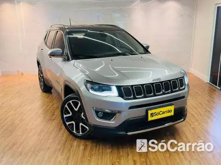JEEP COMPASS LIMITED AWD 2.0 TB AT9 na cor Prata em Curitiba / PR - 6721057