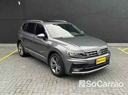 Volkswagen TIGUAN ALLSPACE R-LINE 2.0 TSI AUTO na cor Cinza em Curitiba / PR - 6746729