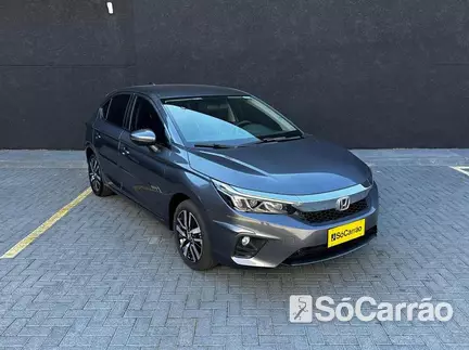 Honda CITY HATCH EXL 1.5 16V CVT na cor Cinza em Curitiba / PR - 6796170