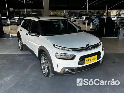 Citroen C4 CACTUS FEEL 1.6 16V AT na cor Branca em Curitiba / PR - 6810840