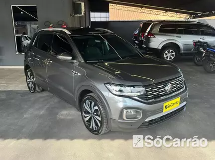 Volkswagen T-CROSS HIGHLINE 250 1.4 TSI AT6 na cor Cinza em Curitiba / PR - 6814921