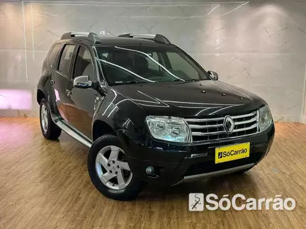 Renault DUSTER DYNAMIQUE 1.6 16V HIFLEX na cor Preta em Curitiba / PR - 6939069