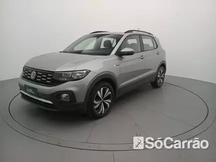 Volkswagen T-CROSS COMFORTLINE 200 1.0 TSI AT6 na cor Prata em Blumenau / SC - 6815079