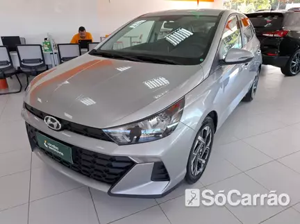 Hyundai HB20 PLATINUM PLUS 1.0 TGDI AT6 na cor Prata em Blumenau / SC - 6818191