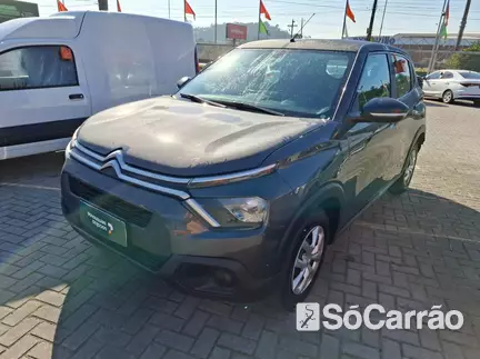 Citroen C3 C3 FEEL 1.0 MT FLEX na cor Cinza em Blumenau / SC - 6820040